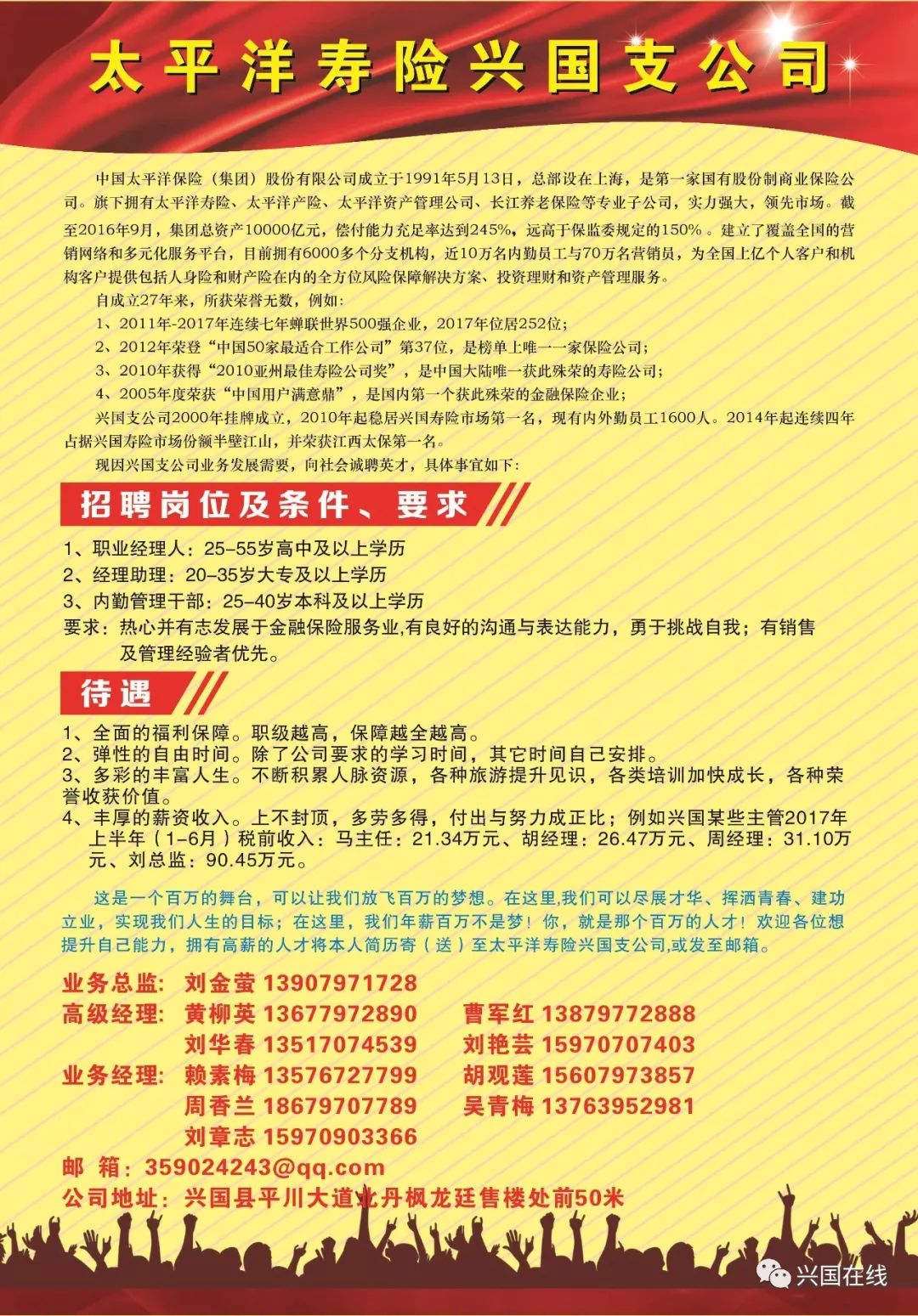 沛县最新招小时工：沛县招聘临时工信息发布