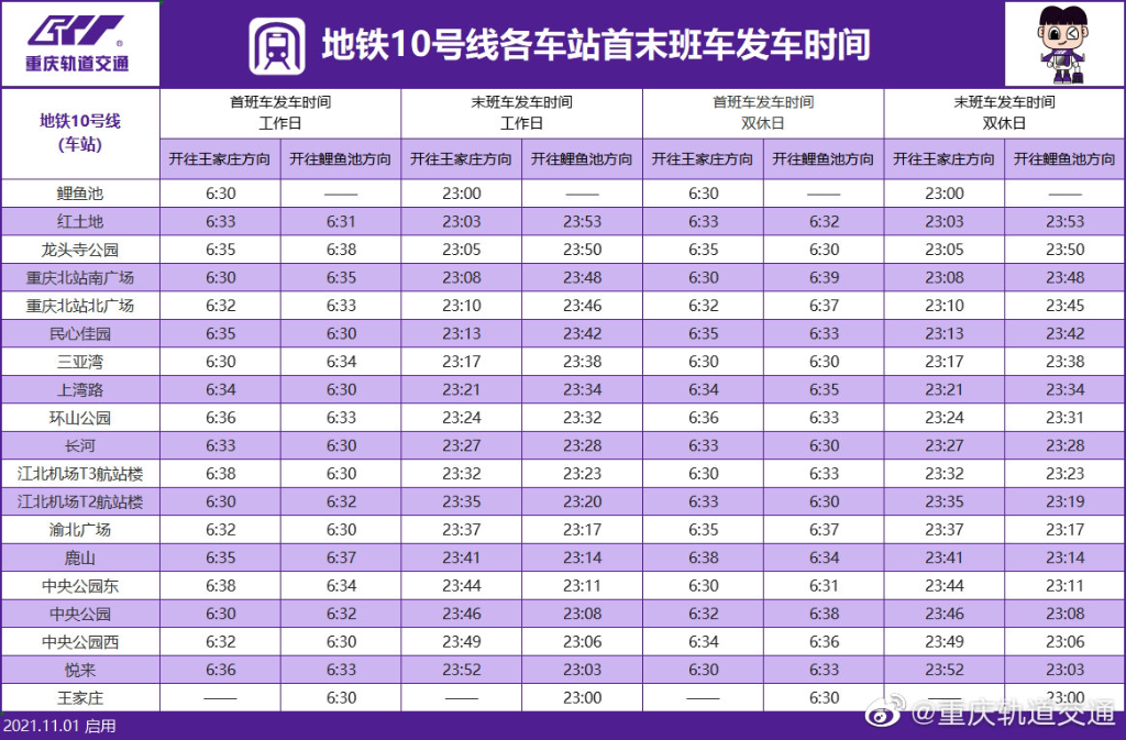 全新发布！浦卫线路最新时刻表大揭晓